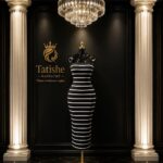 Tatishe Striped Bodycon Dress