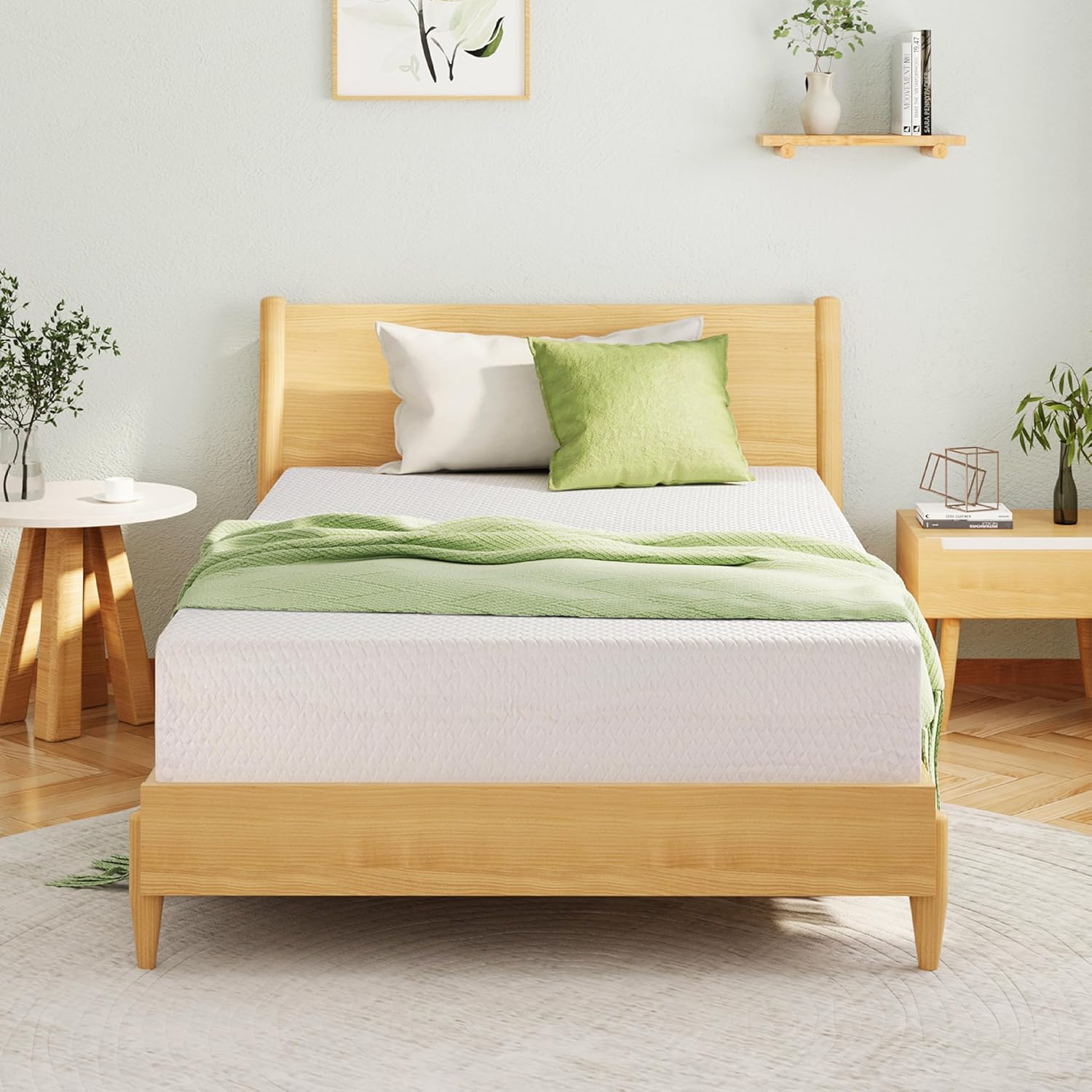 81TUvluvZYL._AC_SL1500_ EGOHOME Full Size Memory Foam Mattress - Image 1